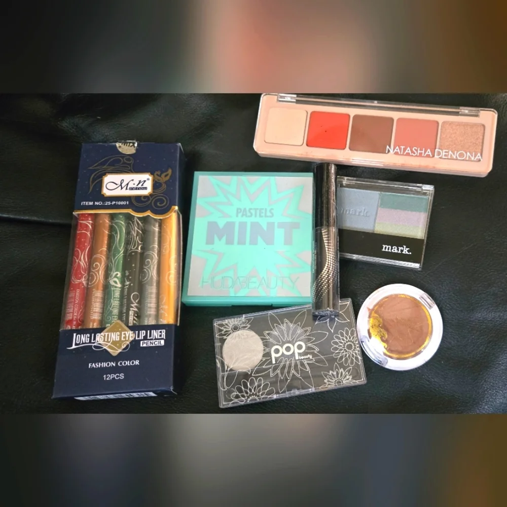 HOST Pic๐ Huda Natasha Denona POPbeauty mark Pacifica Lise Water Me Now Bundle - Picture 1 of 16
